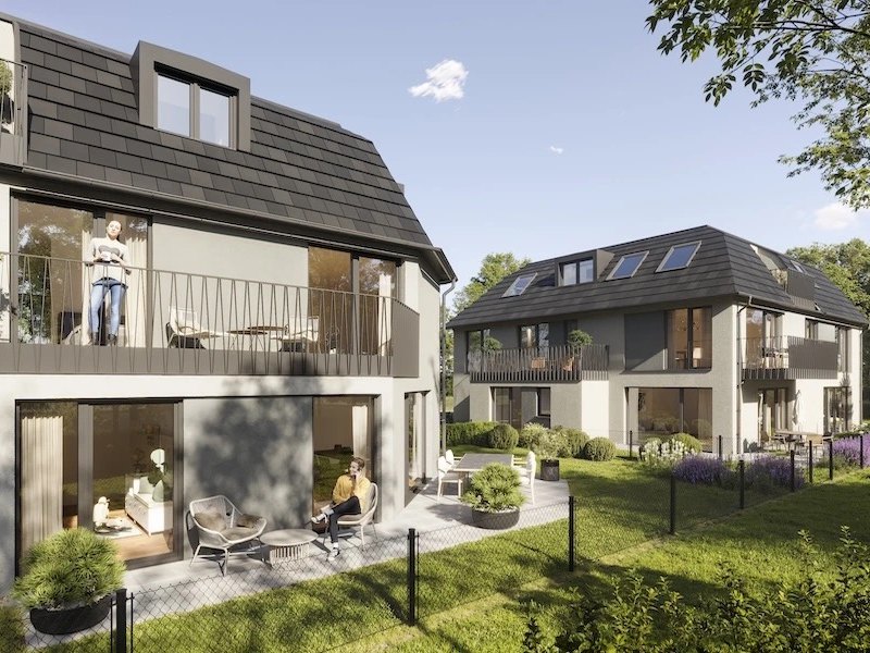 Auf der Falkenbeiz – Neubau in München-Forstenried, Stauch Baugruppe