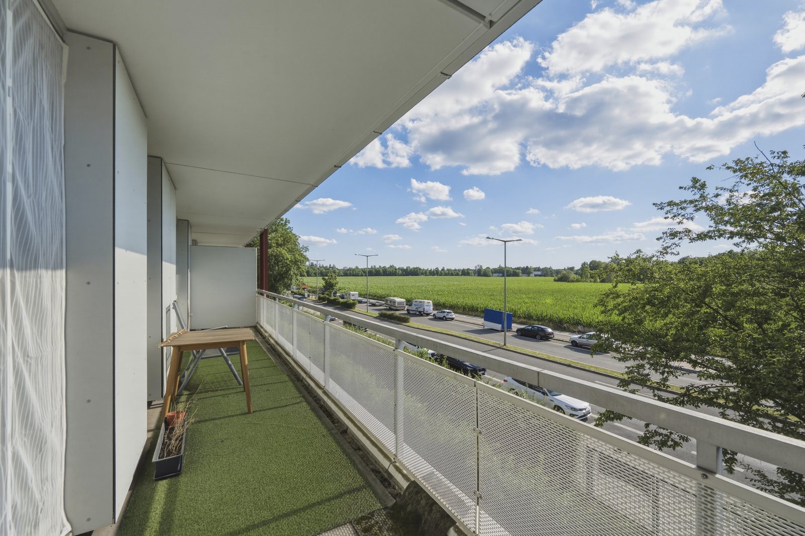 Balkon mit Ausblick